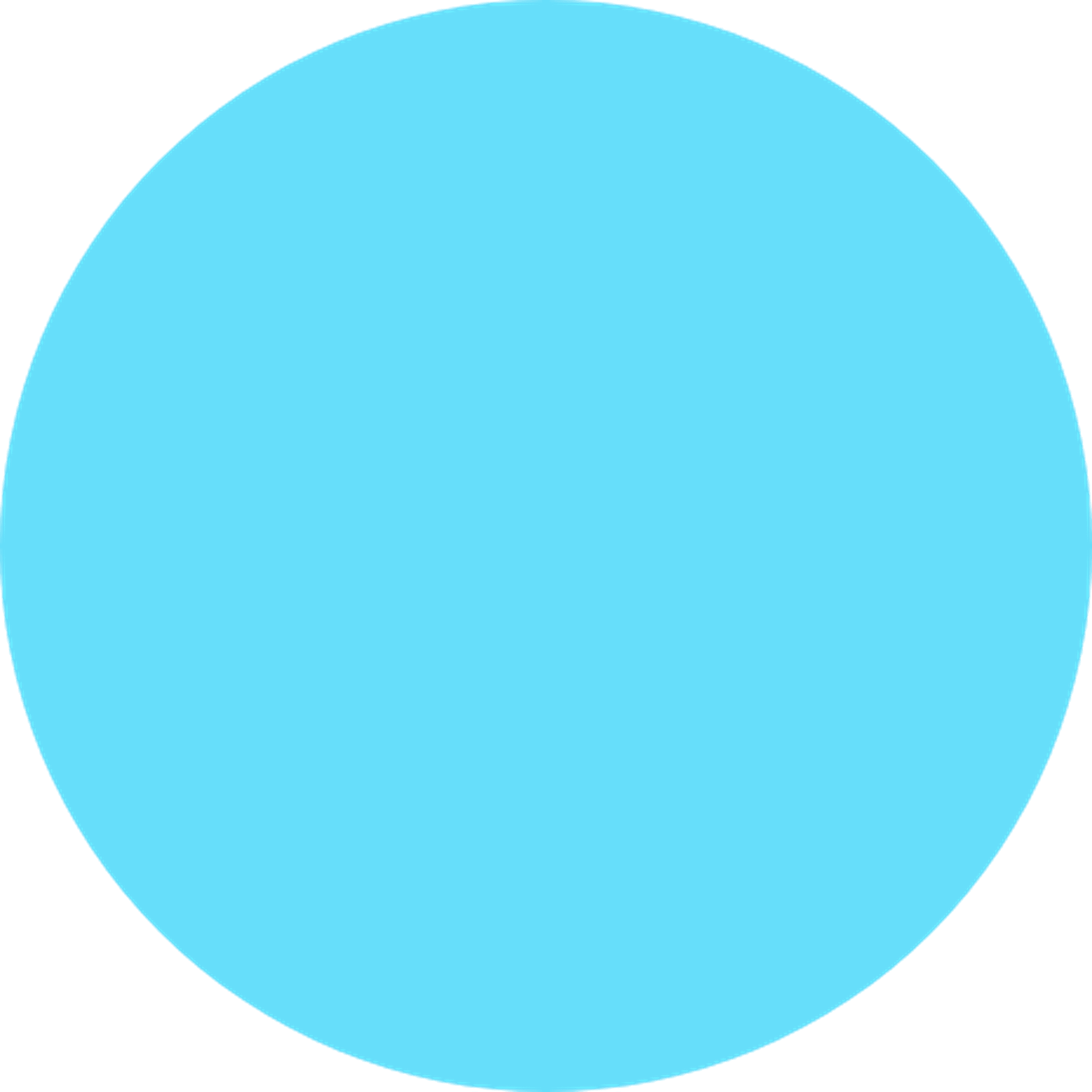 Ein durchgehender hellblauer Kreis auf transparentem Hintergrund.